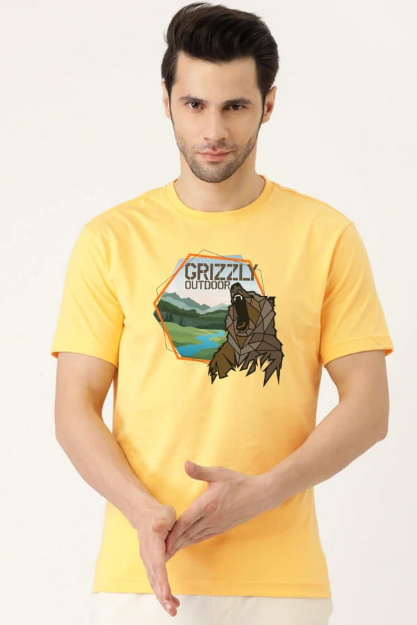 Pánské triko Grizzly