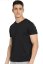 Tricou bărbați cu mâneci scurte 100% bumbac 32517G negru