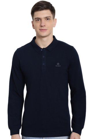 Pánska polokošela Ewident 44256 navy