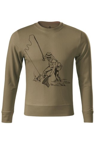 Bluza Ewident Fishing dla wędkarzy, 280 g/m², bawełna