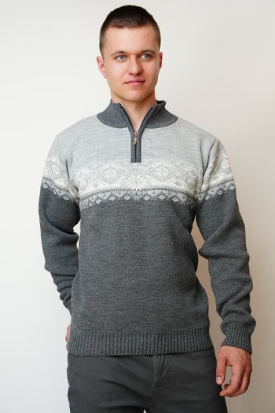 Norveški pulover s trojanskim ovratnikom Ignac-Z