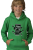 Minecraft dětská zelená mikina pro děti Minekuki