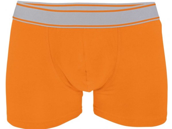 Pánské boxerky 44800 orange černá 2 ks v balení