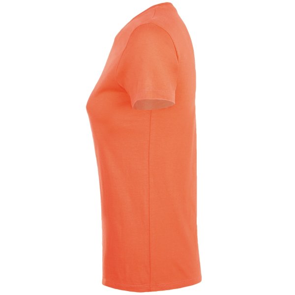 Pamut rövid ujjú narancssárga póló