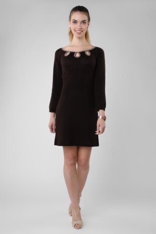 Rochie de dama Luxa maro