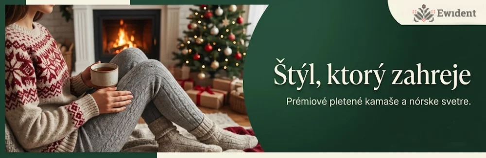Štýl, ktorý zahreje - Prémiové pletené kamaše a nórske svetre Ewident